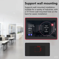Tablet PC Android 13 de 15.6 Pulgadas con Procesador Rockchip Octa-Core de 1.8GHz, 2GB+16GB, RJ45, 5G/Wi-Fi, NFC, Diseño Industrial para Montaje en Pared