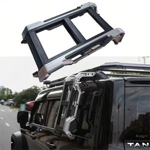 Échelle latérale pliable pour voiture, conversion pour 4x4, pick-up, accessoires tout-terrain, échelle arrière - Product Image 1
