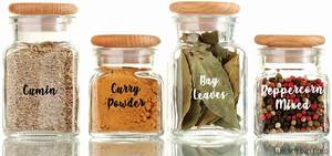 Juego de cocina personalizado, tarro, botella, despensa privada, etiquetas, especias, impermeable, mate, etiquetas de embalaje para tarro - Product Image 3