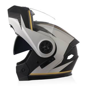 Casque à rabat DOT unique Casque modulaire intégral à double lentille Cascos Motos Chinos pour hommes Casque de motos - Product Image 3
