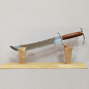 Cuchillo de Acero Inoxidable de Lujo con Mango de Madera, Diseño Ecológico Ambidiestro, Hoja de 29 cm, <span class=keywords><strong>Acabado</strong></span> de Alto Brillo - Product Image 3