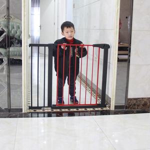 Usine enfant barrière fermeture automatique sécurité bébé porte portes escaliers enfant sécurité garde bébé sécurité barrière <span class=keywords><strong>extra</strong></span> <span class=keywords><strong>large</strong></span> fer clôture - Product Image 5
