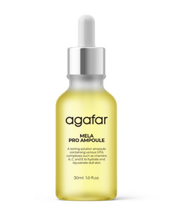 Agafar Mela Pro Ampoule (30ml) - Ampolla Facial Hidratante Blanqueadora Antiedad y Reductora de Poros con Reparación de la Barrera Cutánea - Product Image 3