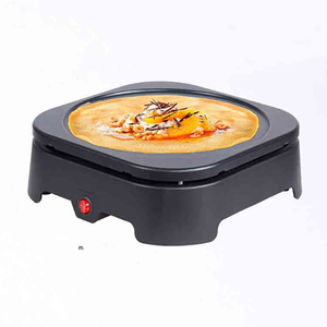 Crêpière électrique à température réglable pour la maison, vente chaude 2023, pour faire des crêpes, des pancakes, des roti, des œufs - Product Image 1