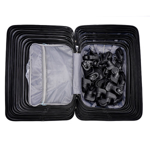 Koowo Factory Outlet - Juego de Maletas Semiterminadas SKD CKD de ABS y PC de 18 a 29 Pulgadas, 12 Piezas, Venta al Por Mayor - Product Image 4