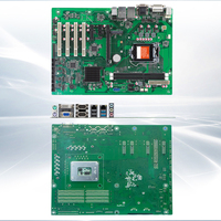 Carte mère ATX de niveau industriel 305 mm * 220 mm avec ports E/S riches, emplacements PCIE et PCI variés, processeur de bureau 4e génération i3/i5/i7