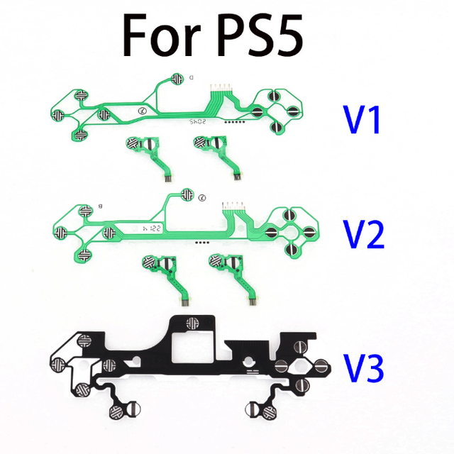 Functional Key Film Flex Cable LR Conductive Film Cross Key for PS5 Controller