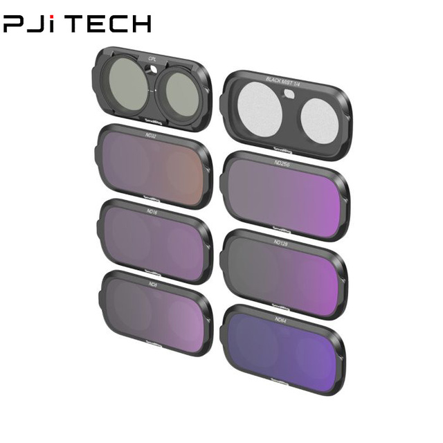 SmallRig6687 Lens Filter Kit ND CPL 1/4 Black Diffusion Multi Coated Optical Glass Action Camera Video Photography Accessory