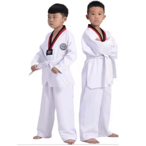 High Quality V-<b>Neck</b> Judo Taekwondo Uniforms <b>for</b> Adults Kids Custom Martial Arts Training Wear Logo Printing Cheap Wholesale - Product Image 5