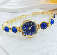 Montre-bracelet à quartz pour femme avec strass et bracelet diamanté, style mode et mignon, cadeau pour fille