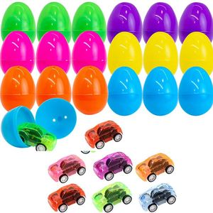 Conteneur en plastique coloré en forme d'œuf personnalisé en gros pour la décoration de Pâques - Product Image 5