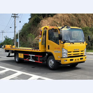 ISUZU KV100 LHD RHD Camion de remorquage à plateau inclinable de 5 tonnes, véhicule de sauvetage routier - Product Image 6