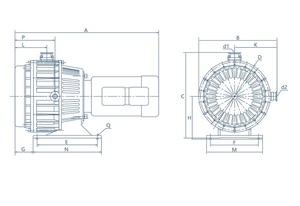Bomba de Vacío de Tipo Scroll Sin Aceite TXSP1000, Fabricante Chino |   Proveedor de Aspiradoras de Aire Limpio de 59.8m³/h y 1.5kW - Product Image 3
