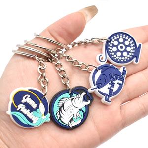 XH-438 2023 <span class=keywords><strong>Porte</strong></span>-clés en caoutchouc souple en forme de beignets Dunkin Doughnut Mochi - Product Image 5