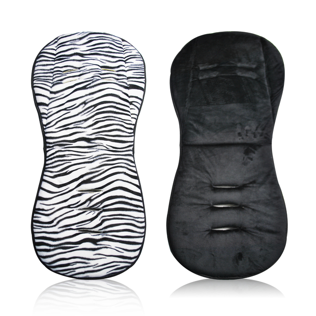 Custom Eco Friendly Baby Infant Warm Reversible Stroller Seat Cushion Pram Pad Liner