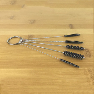 Airbrush Cleaning <b>Brushes</b> 304 Stainless Steel <b>Round</b> 3-6mm Portable For Mechanical Use - Product Image 1