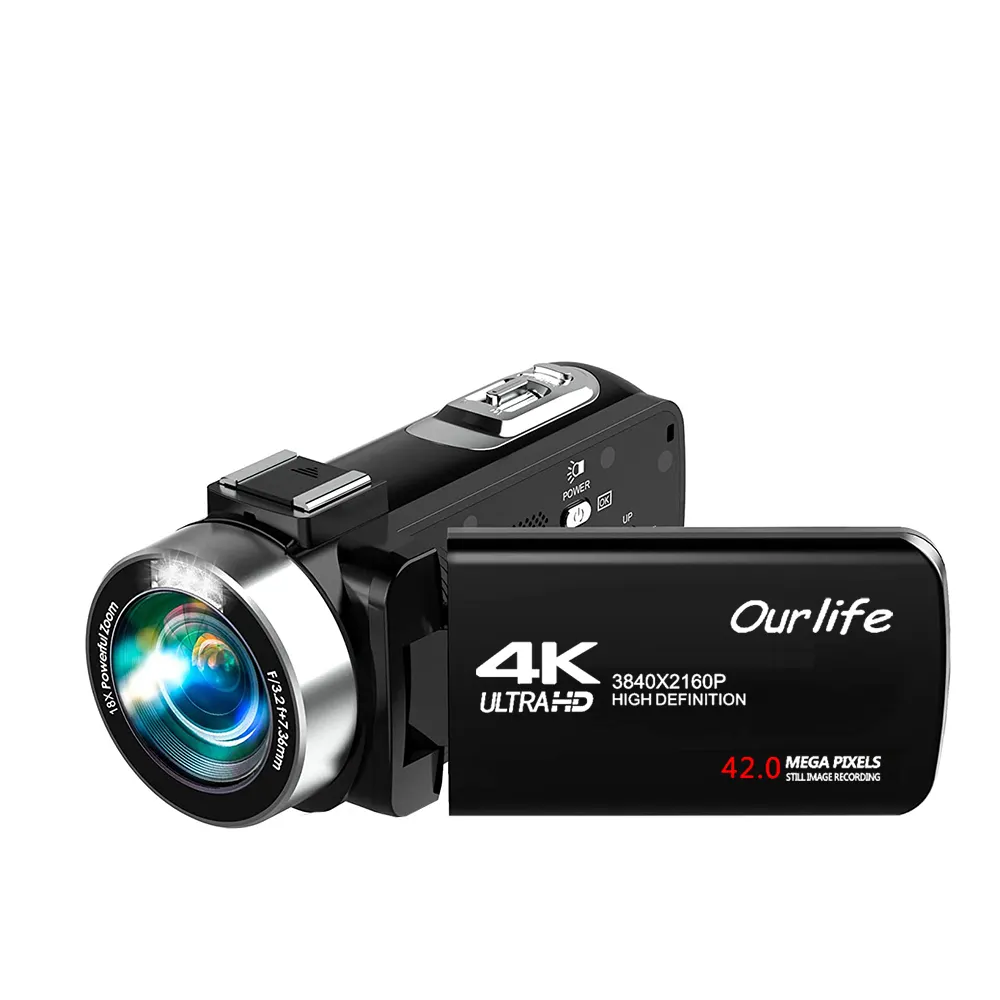 Grabadora de vídeo personal Equipo de grabación de vídeo Mini cámaras Cámara digital 20,1 Mp Cámara profesional con lente