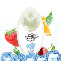VENTE CHAUDE Boules Aromatisées Tubes de Menthol Tabac Fumée Cigarettes Saveur Taille Cigarettes Naturelles Pops Burst Perles