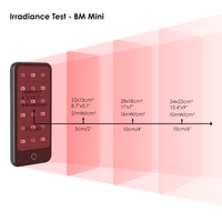 Appareil de luminothérapie LED multifonctionnel portable MINI pour usage domestique, 660/850 nm, thérapie par lumière rouge, PDT, pour le visage et le corps entier