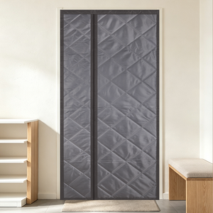 <span class=keywords><strong>Rideau</strong></span> de <span class=keywords><strong>porte</strong></span> magnétique en coton épais pour l'hiver, coupe-vent, isolant thermique et acoustique - Product Image 1