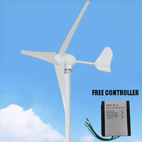ELEGE Kit éolienne maglev à axe horizontal 12v 24v 48v 500w 800w 1000w mini éolienne à micro turbine alimentée