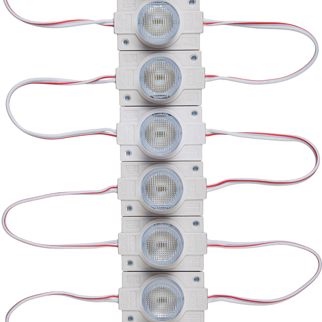 High Power 2W Led Modules Side Lighting Lamps Module Injection Lens Super Brightness for Logo Letter