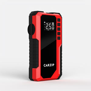 Démarreur de voiture 4-en-1 12V avec booster de batterie portable, gonfleur de pneus pour voiture et moto - Courant de crête 1200A, 150 PSI - Product Image 1