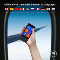 Dispositif de traduction vocale intelligent AI W12, machine de traduction linguistique avec prise en charge en temps réel de 144 langues pour les entreprises