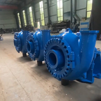 Pompe de dragage à aspiration de sable de type G-GH de 6 pouces, entraînée par un moteur électrique, pour le nettoyage des rivières et l'extraction de l'or, fournisseur chinois
