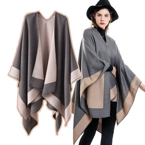 Châ<span class=keywords><strong>le</strong></span> et Étole pour Femme OEM, Cape de Soirée de Mariage, Châ<span class=keywords><strong>le</strong></span> Formel de Mariée, Poncho Adulte <span class=keywords><strong>d</strong></span>'Hiver Lavable, Écharpe Poncho Unie <span class=keywords><strong>d</strong></span>'Hiver - Product Image 1