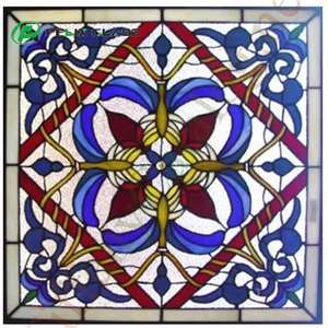 Insulated Stained Glass Antique Stained Glass Patterns tiffany Stained Glass for Decoration Use Door & <b>Window</b> - Product Image 1