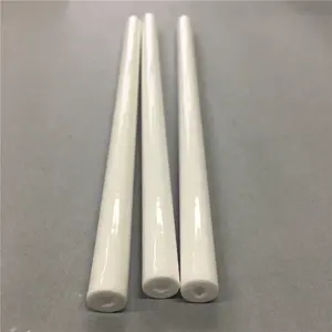 Isolamento elétrico 95% al2o3 ignição tubo de ignição cerâmica alumina