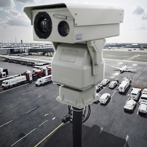 Vendita calda a lungo raggio HD <span class=keywords><strong>PTZ</strong></span> telecamera termica visione notturna di rilevamento del fumo del veicolo rilevamento del fumo del sensore CCD nuvola resistente alle intemperie - Product Image 2