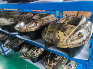 Barca da Pastura Radiocomandata (RC) GPS di Grandi Dimensioni per la Pesca alla Carpa, Compatibile con Acqua Salata ed Ecoscandaglio OEM, in Materiale Plastico - Product Image 6