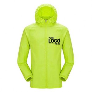 Custom Logo Hot Sales New Unisex Sun Protection <b>Jacket</b>, High Quality 100% Polyester Waterproof Windbreaker for Outdoor - Product Image 1