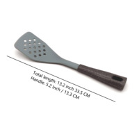 Tourneur de cuisine à fente en nylon durable et léger pour la cuisine de tous les jours