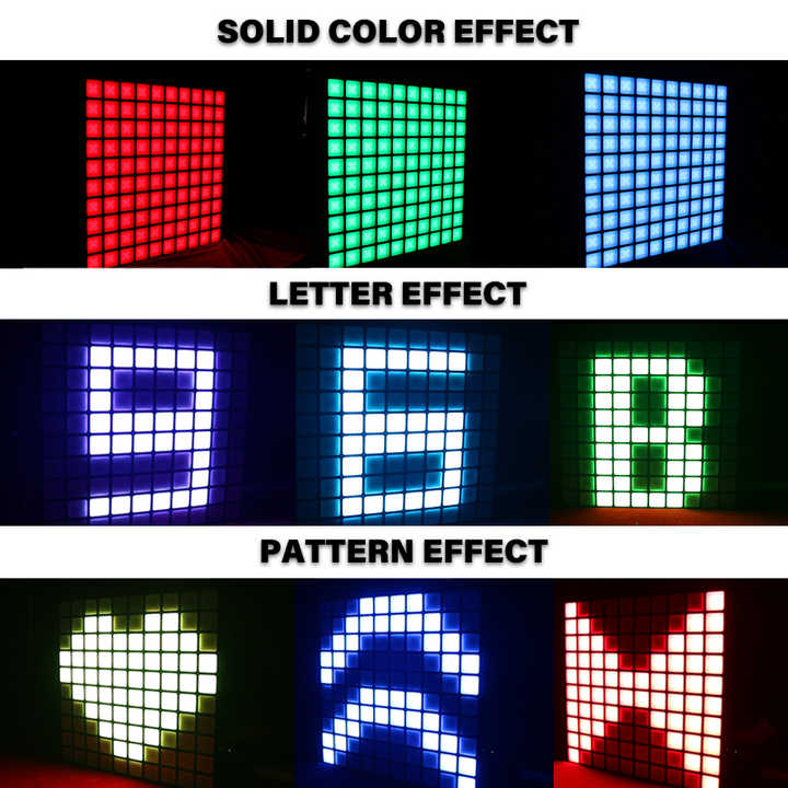 10x10 Led Matrix Cob Blinder Light Audience Blinder Matrix Fondo de luz Led Stage Blinder Light para Bar DJ