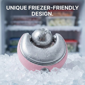 เครื่องนวดหน้าด้วยความเย็นเพื่อกระชับผิว ลดรูขุมขน และปลอบประโลมผิวหน้าและลำคอ พร้อมช่วยขับสารพิษทางน้ำเหลือง - Product Image 1