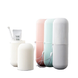 Wholesale Novax for Portable Travel <b>Toothbrush</b> <b>Holder</b> Set with Sustainable Dispenser Case - Product Image 1