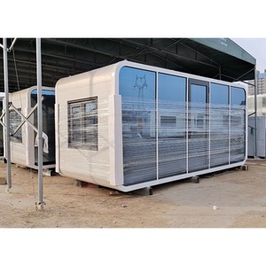 Casa contenedor de cabina de vaina móvil de gama alta para Apple Warehouse Panel sándwich de hotel de centro comercial escolar resistente al frío de alta temperatura - Product Image 4