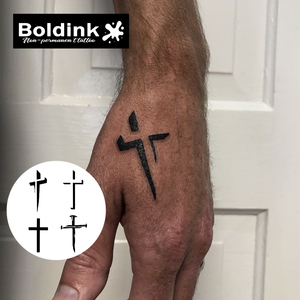 Tatuaje Temporal de Tinta Jagua, Diseño Minimalista Realista Personalizado de Boldink, Símbolos Religiosos, Resistente al Agua, Larga Duración (2 Semanas) - Product Image 3