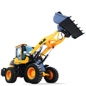 จีนก่อสร้างฟาร์ม CE คุณภาพสูง800กิโลกรัม1ครั้ง3ตัน5ตันกำลังการผลิตอุปทานโรงงานราคาถูกขนาดเล็กมินิรถตักล้อยาง - Product Image 2