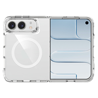 Étui de protection transparent magnétique sans fil pour iPhone 18 Duo, coque transparente pour téléphone portable