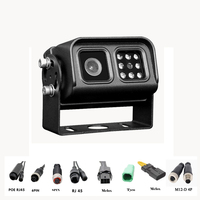 Caméra IP de recul pour véhicule, taxi, camion, bus, train, 1080P POE, boîtier métallique, vision nocturne, étanche IP69