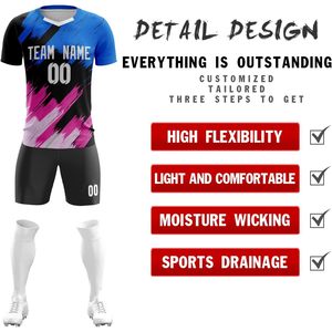 Custom Sublimated <b>Soccer</b> Jersey for Adults and Youth Personalized Shirt and Shorts with Team Name Number Logo - Product Image 4