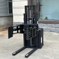 Chariot élévateur électrique à palettes pour rouleaux de papier, 1 tonne, 2 tonnes, 4 m, 6 m, avec pince à godets, pour levage - Vente directe usine