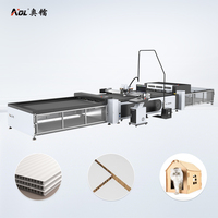 Plotter de Corte Plano con Engranaje Transportador Digital CNC AOL1625 para Tablero de Fibra de Poliéster, Película de Tinte para Ventanas de Automóviles