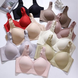 OEM Customized Logo Thin Push up Bras Women Wireless Seamless Full Coverage Bralettes Removable Pads Backless Comfort Wire Free - Product Image 2