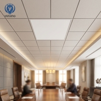 Plafonnier LED moderne en aluminium 600x600 pour bureaux, salles blanches et salles de conférence