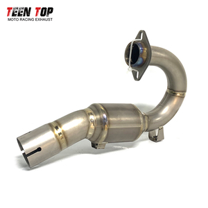 Tuyau de silencieux d'échappement en titane 45MM pour Kawasaki KX250 <span class=keywords><strong>2021</strong></span> 2022 2023 Tuyau de tube d'échappement de motocross - Product Image 3
